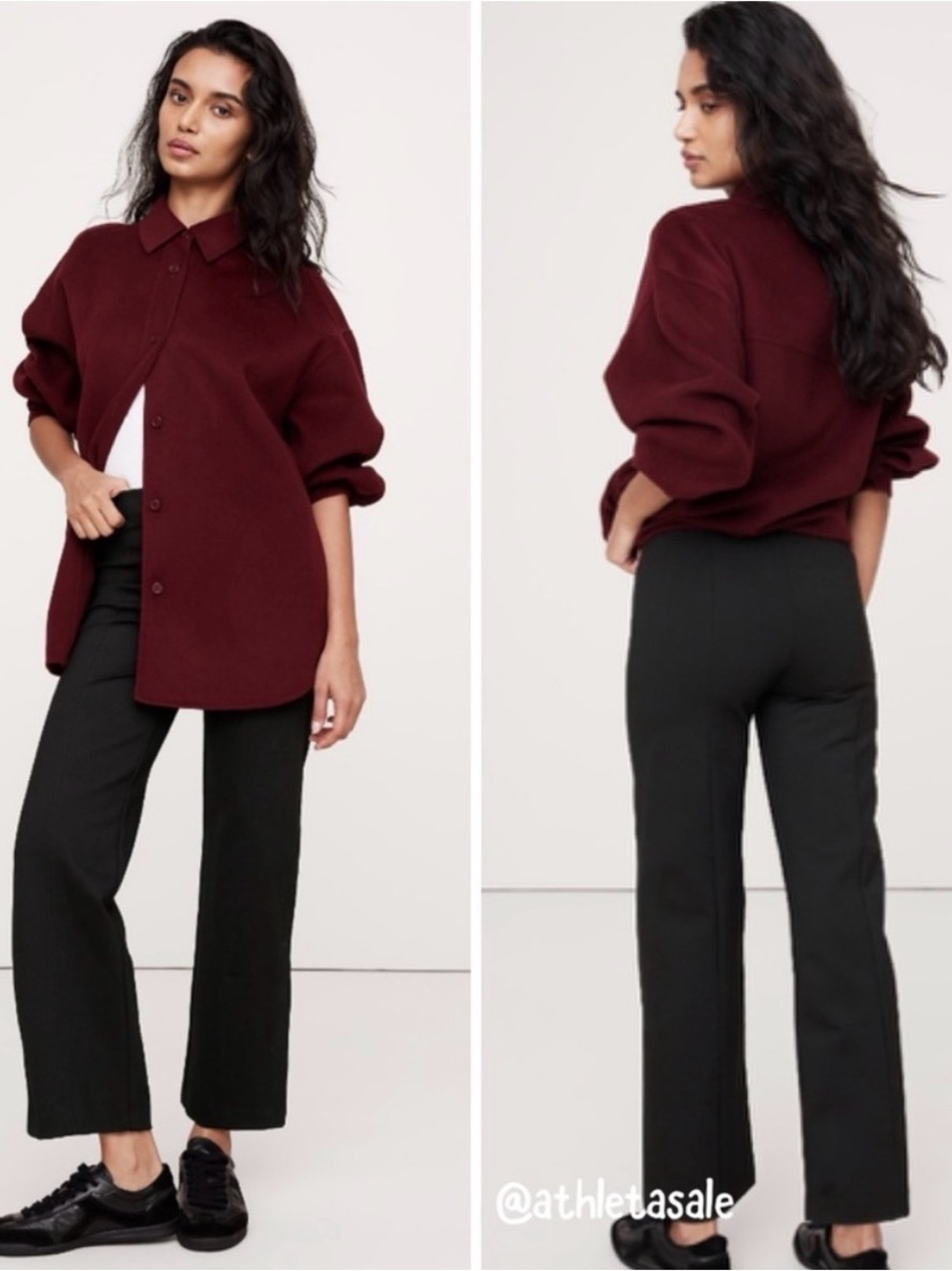 Banana Republic Everywhere Ponte High Rise Straight   Black. Extra Small - Picture 6 of 8